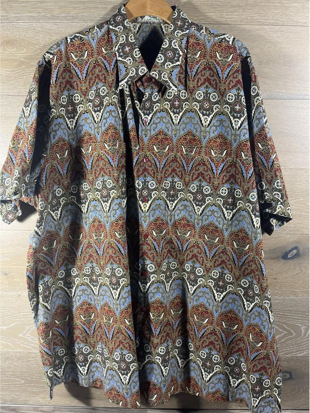 Mirota Batik & Handicraft Surabaya Button Shirt Print Shirt 3XL
